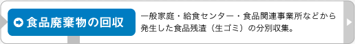 食品廃棄物の回収